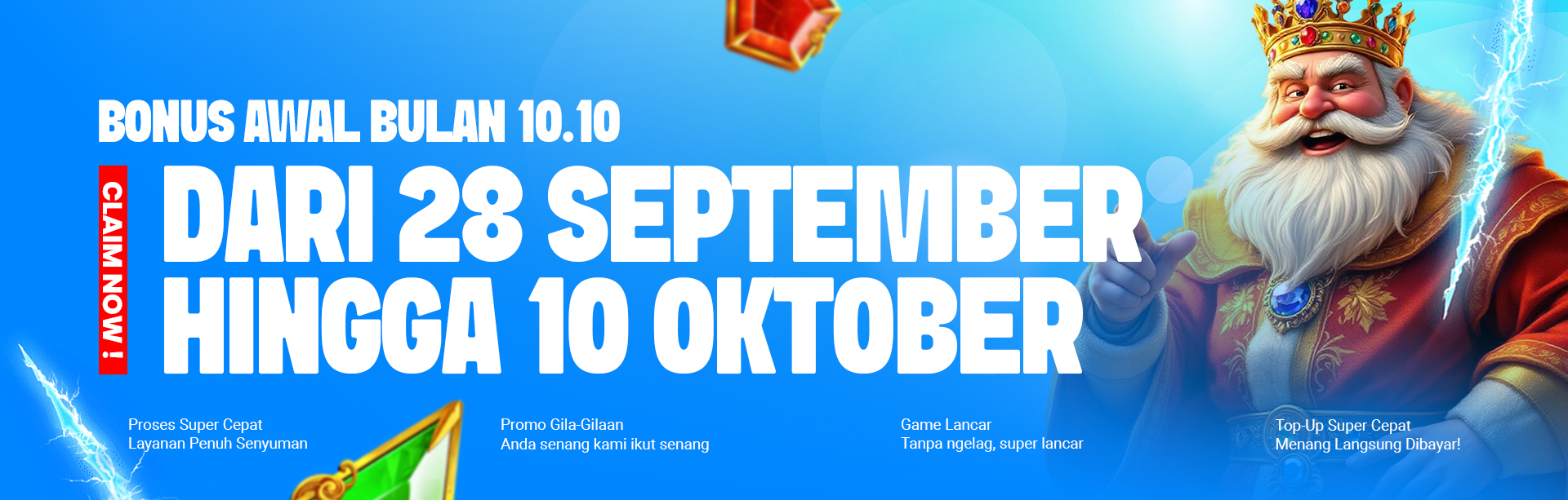 BONUS SPECIAL AWAL BULAN 10.10