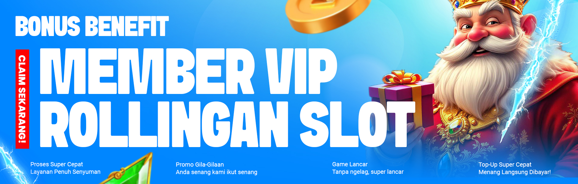 BONUS BENEFIT ROLLINGAN SLOT MINGGUAN