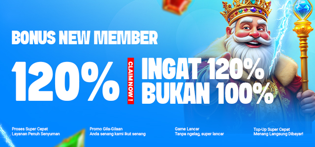 BONUS NEW MEMBER 120%
