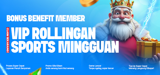 BONUS BENEFIT ROLLINGAN SPORTBOOK MINGGUAN