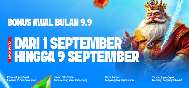 EVENT SPECIAL PROMO AWAL BULAN 9.9