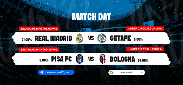 PERTANDINGAN BOLA 03 MARET 2025