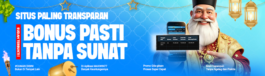 BONUS PASTI & TRANSPARAN TANPA SUNAT